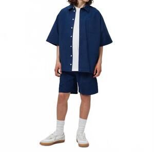 NEW MOLO boys arto shirt in blue